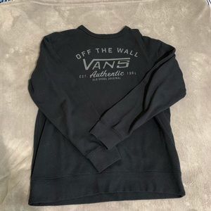 VANS crewneck sweater size L